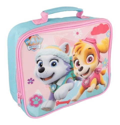 Lonchera Infantil Mochila Bolsa Rectangular Paw Patrol Skye 