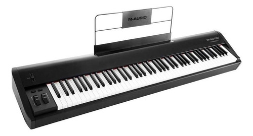 Teclado Controlador Teclas Peso De Piano M-audio Hammer 88 Cor Preto Bi-volt