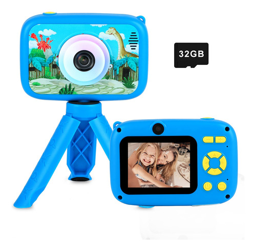 Suziyo Camara Para Ninos Con Tripode, Videocamara De Video D