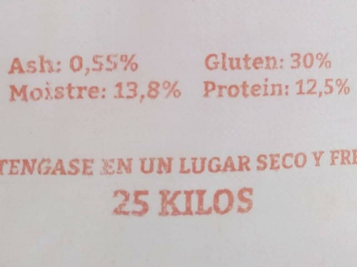 Harina De Trigo Mr Magno 25 Kilos Alta En Proteína