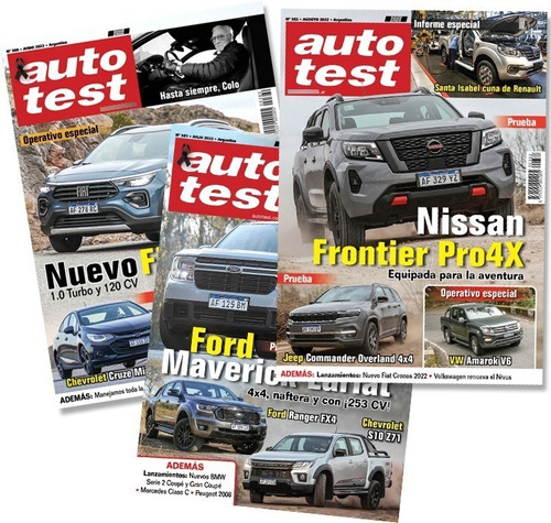 Revista Auto Test N°380-n°381.n°382 Jun. Jul. Ago. 22 Física