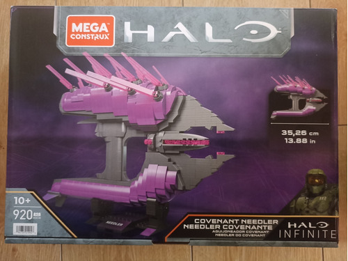 Set De Construcción Mega Construx Halo Covenant Needler 920 