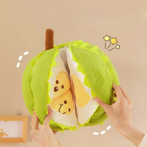 De Peluche De Durian, Juguete De Peluche Para Abrazar,