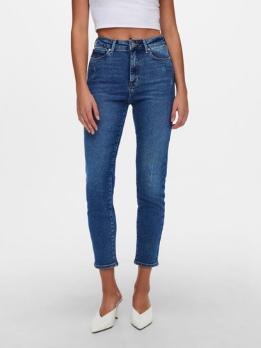 Jeans Emily Tejido Elástico Only - 15235791