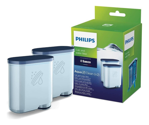 Philips Aquaclean Filtro Original De Calc Y Agua ,2 Filtros