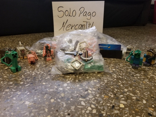 Llaveros De Minecraft (set 10 Piezas) 5 A 8 Centímetros