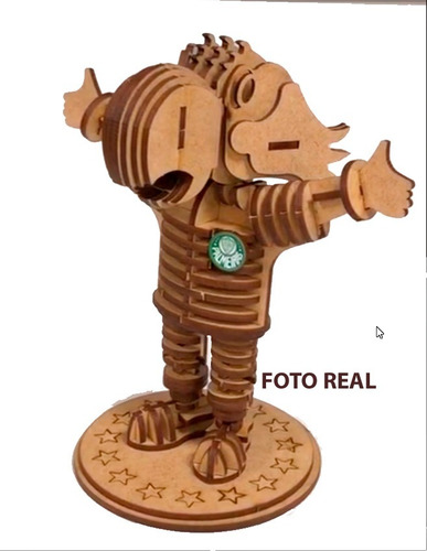 Mascote Palmeiras Quebra Cabeça 3d