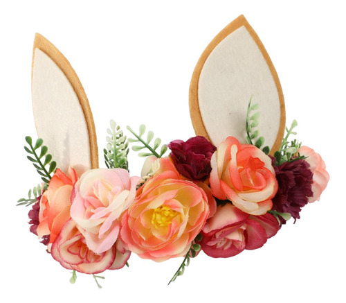 Diadema Con Orejas De Conejo, Decoración De Estilo A