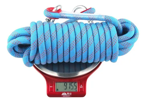 10m Cuerda Mosquetones Para Alpinismo Monta¿ismo Escalada R