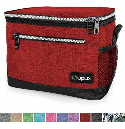 Opux Premium Lunch Box, Lonchera Con Aislamiento Para Hombr