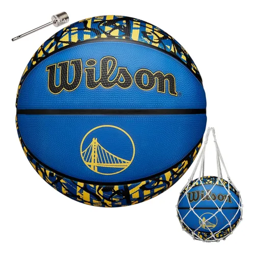 Pelota Basquetbol Basketball Wilson N7 Warriors Nba Graffiti