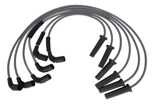 Jgo Cables Bujía Epdm Para Pontiac Sv6 3.5l 6cil 2006 Negro