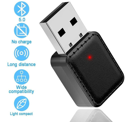 Usb Bluetooth 5.0 Transmitter And Receiver, 3.5mm Audio Adap