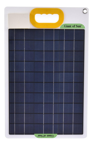 De Batería De Panel De Placa De Carga Solar Para Picnics