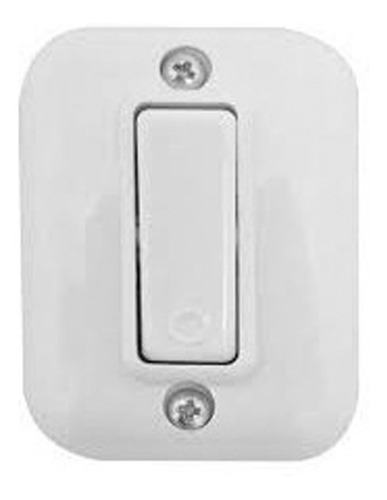 Llave De Luz Unipolar Exterior Molveno 10amp 120-250v