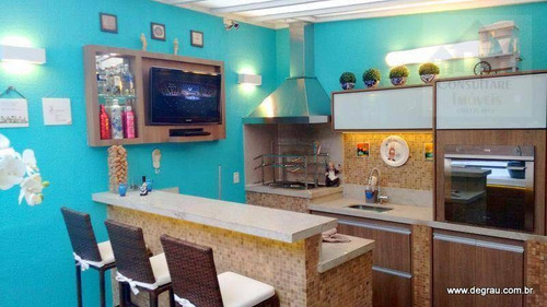 Casa Com 4 Dormitórios À Venda, 350 M² Por R$ 2.013.000,00 - Jardim Três Marias - Guarujá/sp - Ca0342