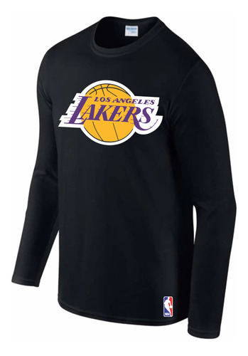 Playera Lakers, Peso Completo 100% Algodón Ml