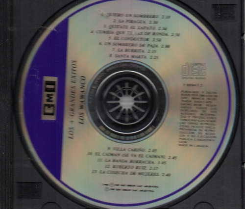 Cd Los Wawanco Los + Grandes Exitos De...