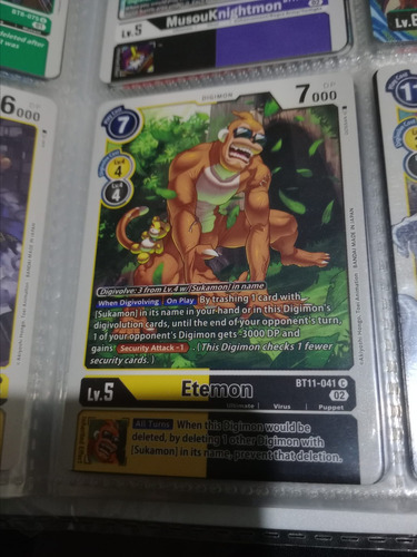 Etemon - Dimensional Phase (bt11) Carta Tcg Digimon