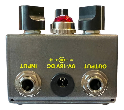 Pedal Fulltone Hi Mu Overdrive Cor Prateado