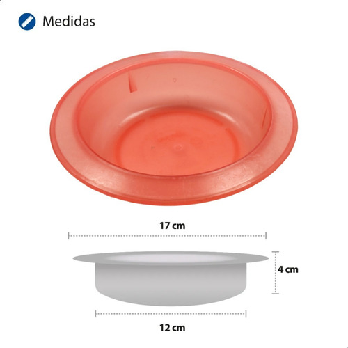 Imagen 2 de 5 de Plato De Plastico Para Niños - 01enlinea