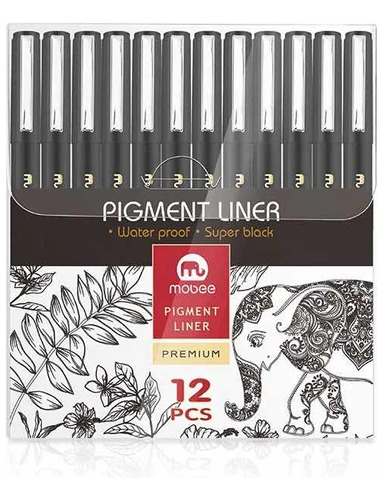 Set Tiralineas 12 Unidades Ink By Uni Pencil