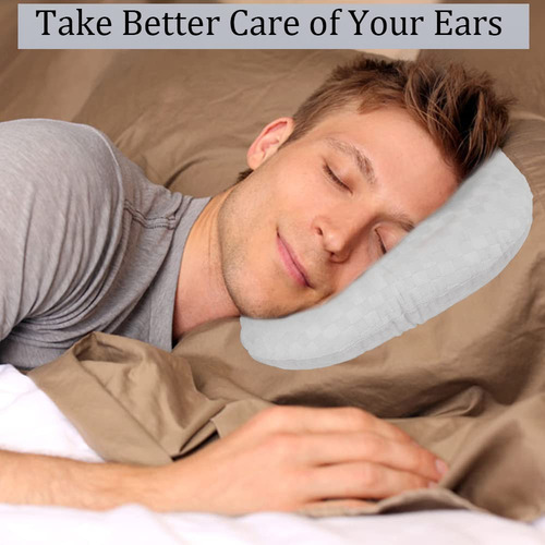 Almohada Para Piercing De Oreja Para Dormir Lateral