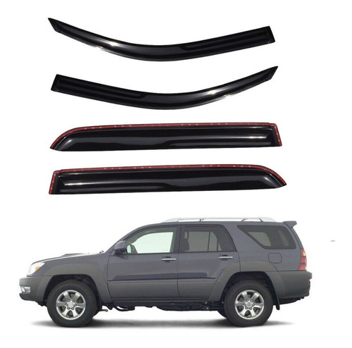 Tejas Deflectores Visores Toyota 4runner 2003 2009