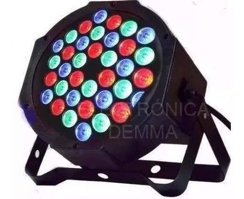 Protón Tacho Rgb Luces Dj Dmx Profesional 36 Led