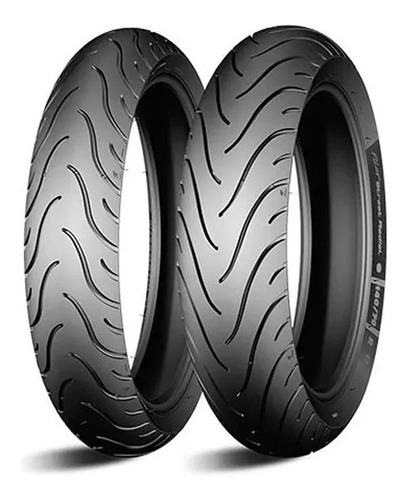 Kit Cubiertas 130 70 17+100 80 17  Michelin Pilot Ns200 Cbx