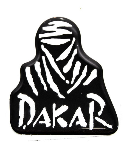 Emblema Adesivo Resinado Pajero Dakar - Diadema Sp