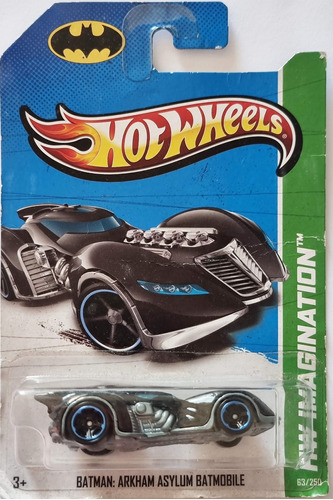 Hot Wheels Batman Arkham Asylum Batmobile Imagination 63/250