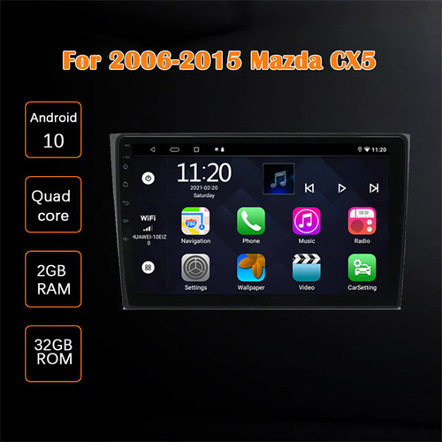 Binize, Android 10, Doble Din, Apple Carplay Para Mazda Cx9