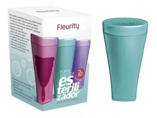 Vaso esterilizador de copa menstrual