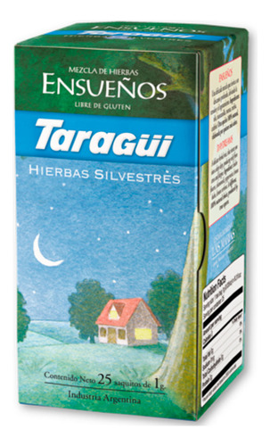 Pack X 6 Te Taragui De Hierbas Silvestres Ensueño X 25 Saq