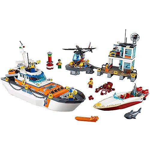 Lego City Coast Guard Guardacostas Head Quarters 60167 Kit D