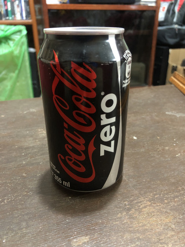 Lata Coca Cola Zero Navideña (Usado)