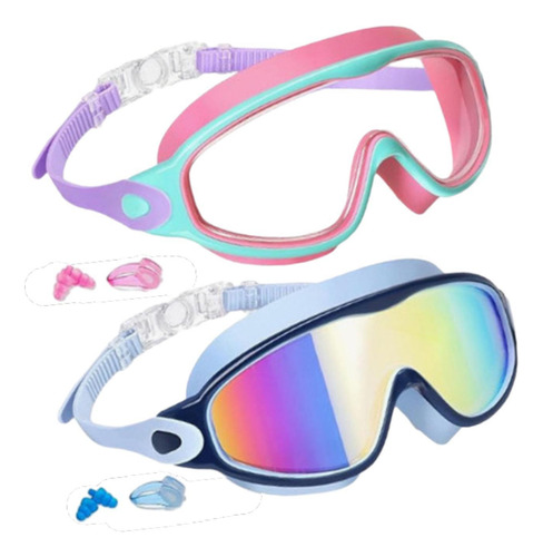 2 Piezas Gafas De Natación Gafas De Piscina Gafas De