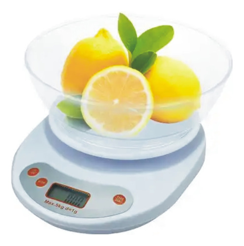 Balanza Digital De Cocina Con Bowls  De 1kg A 5kg