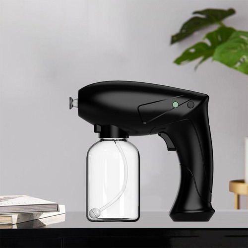 Uv Nano Sanitizer Pulverizador Fogger Desinfetante Preto