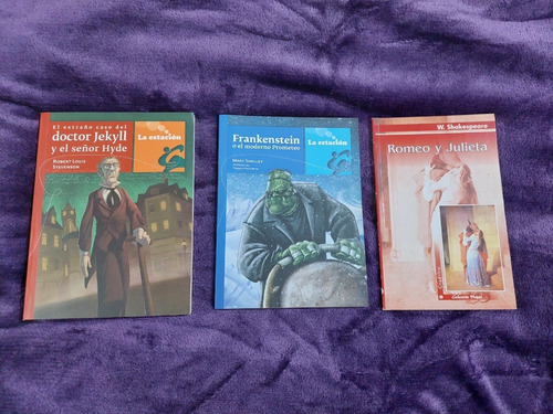 Frankenstein + Dr Jekyll Y Mr Hyde + Romeo Y Julieta