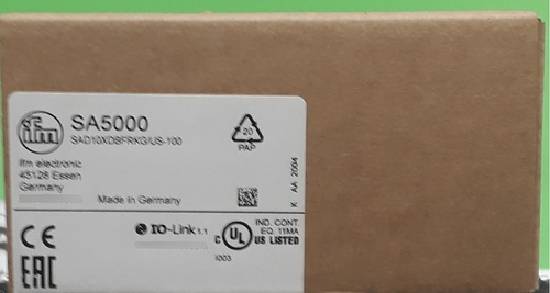 Sensor De Fluxo E Temperatura Sa5000 Ifm