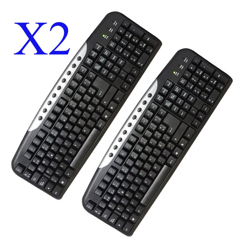 Teclado Estandar Multimedia Usb Para Pc Computadoras