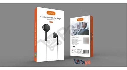Imagen 2 de 3 de Audifonos Auriculares Manos Libres Control Volumen Microfono