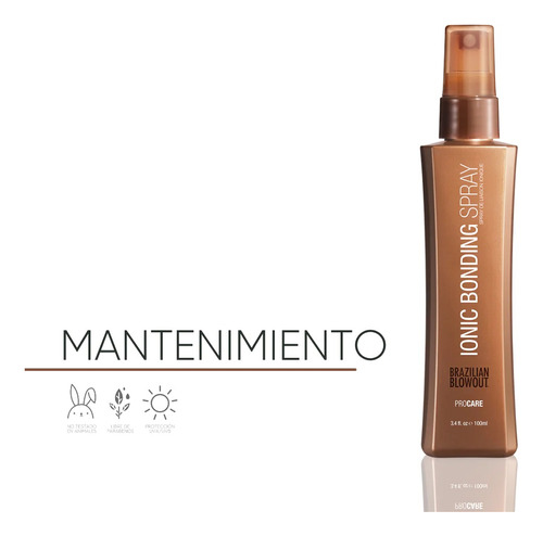 Tratamento Frizz Brazilian Blowout Ionic Bonding Spray 100ml