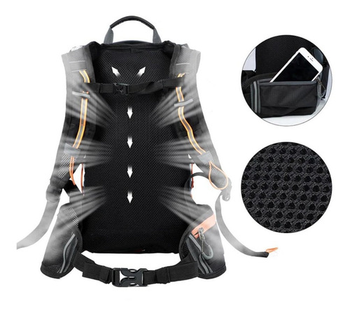 Imagen 3 de 4 de Mochila Deportiva West Biking 10l Ciclismo Bicicleta Hidrata