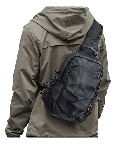Small Sling Crossbody Backpack Shoulder Messenger Bag Para H