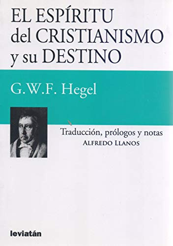 Libro El Espiritu Del Cristianismo Y Su Destino De Georg Wil