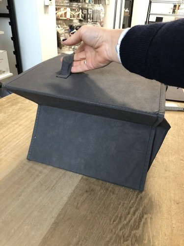 Canasto Caja Organizador Tela Plegables Compactor