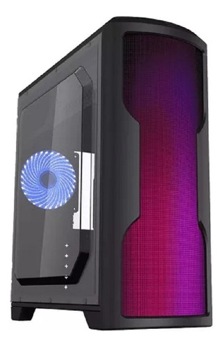 Case Gamemax Matrix G562 Atx Negro Panel Frontal 75 Led Rgb 